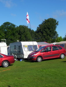 UK Camp Site Meet at Bruces Cave 2004